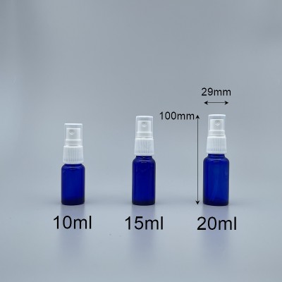 噴瓶 歐洲藍精 白噴頭 20ml