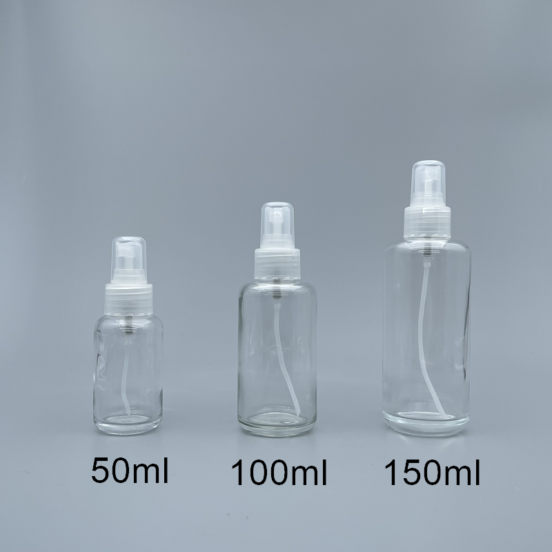 噴瓶 透玻 本色噴頭 100cc L-1019