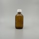 精油瓶 德國 茶 斜肩 28牙安全白蓋 250cc