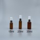 壓瓶 30ml 30x71茶色+18牙亮銀頭+PP小蓋