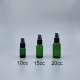 精油壓瓶 進口 綠色 黑壓頭 20ml YB