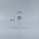 鋁蓋瓶 透玻 30ml 全鋁蓋+有洞內塞