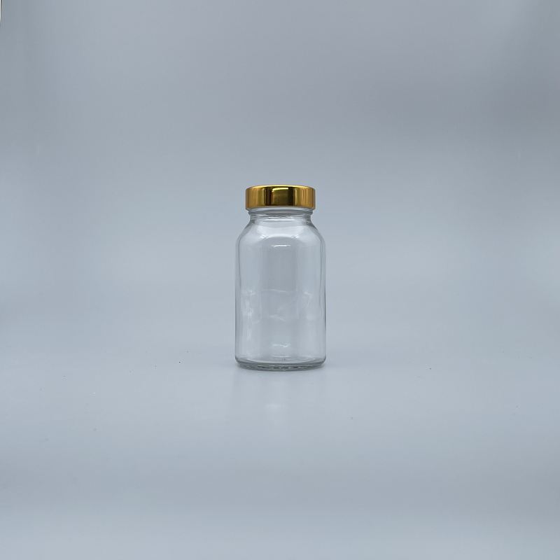 透明玻璃瓶 12K 金蓋 160ml