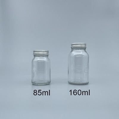 透明玻璃瓶 12K 40#全鋁蓋 160ml