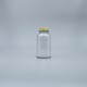 透明玻璃瓶 13K 黃鐵蓋 190ml