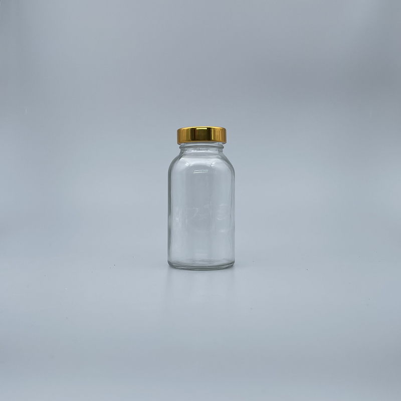 透明玻璃瓶 13K 金蓋 190ml
