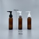壓瓶 茶玻 60ml 24牙白壓頭
