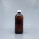精油瓶 茶 白蓋 500ml 附Q6的B5內塞