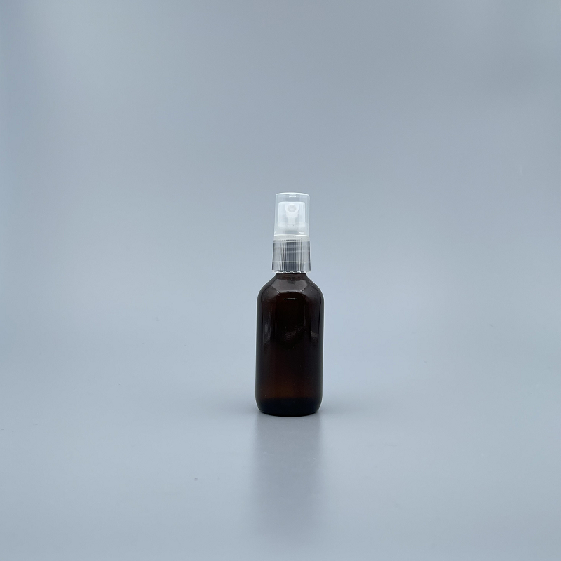 精油噴瓶 進口 茶色 本色噴頭  50ml (底刻YB)