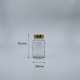 玻璃瓶 透明 金蓋9# 100ml F-3123