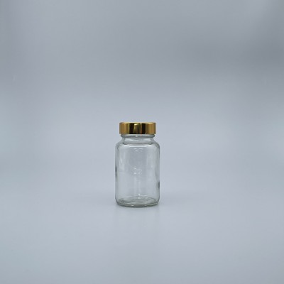 玻璃瓶 透明 金蓋9# 100ml F-3123