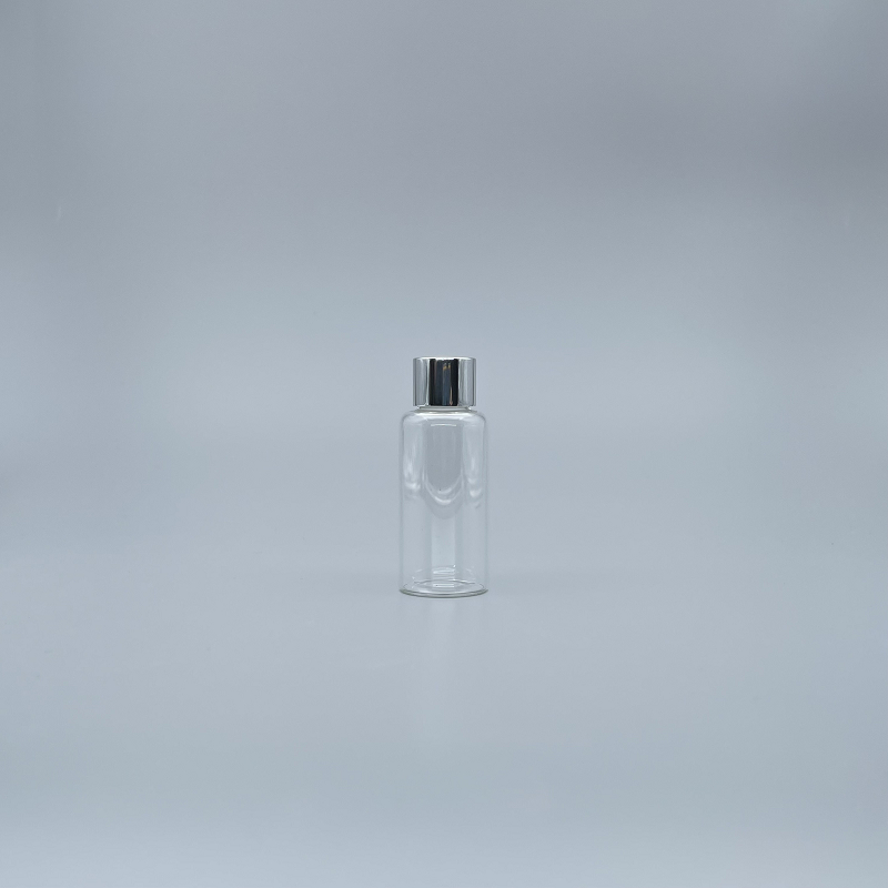 玻璃瓶 透明 30ml 18牙銀蓋+30x71滴瓶身