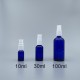 噴瓶 藍精 100ml 白色噴頭