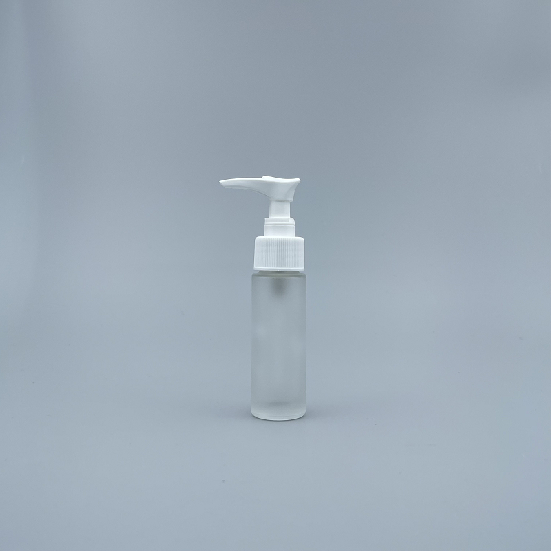 壓瓶 毛玻 30ml L-0332 高型 24牙白壓頭