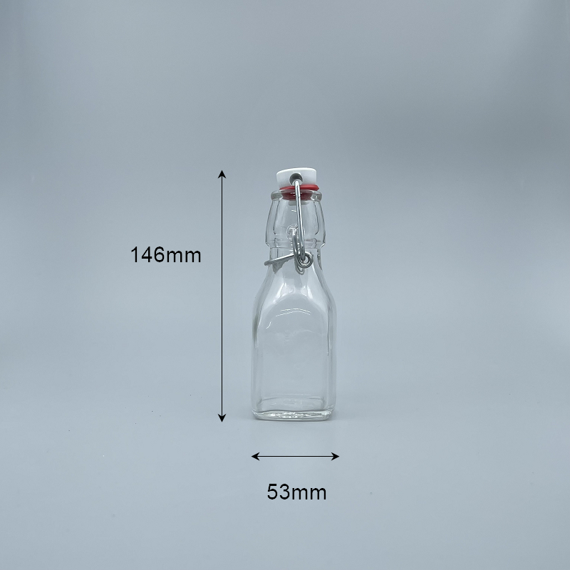 密封瓶 義大利鐵扣醃漬瓶 125ml  P314733