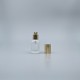 四角型 壓瓶 毛玻金蓋 30ml L-0301