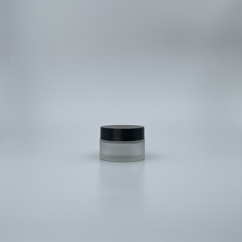 毛玻黑蓋盒 50g 附無耳凹凸片 C-05006