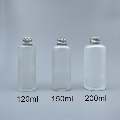 鋁蓋瓶 毛玻 120ml 全鋁蓋+5.5#無洞內塞