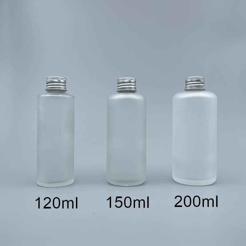 鋁蓋瓶 毛玻 120ml 全鋁蓋+5.5#無洞內塞