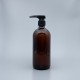 壓瓶 茶玻 500ml 3.5ml出量28牙黑壓頭