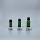精油瓶 進口 大頭黑蓋 綠色 5ml YB