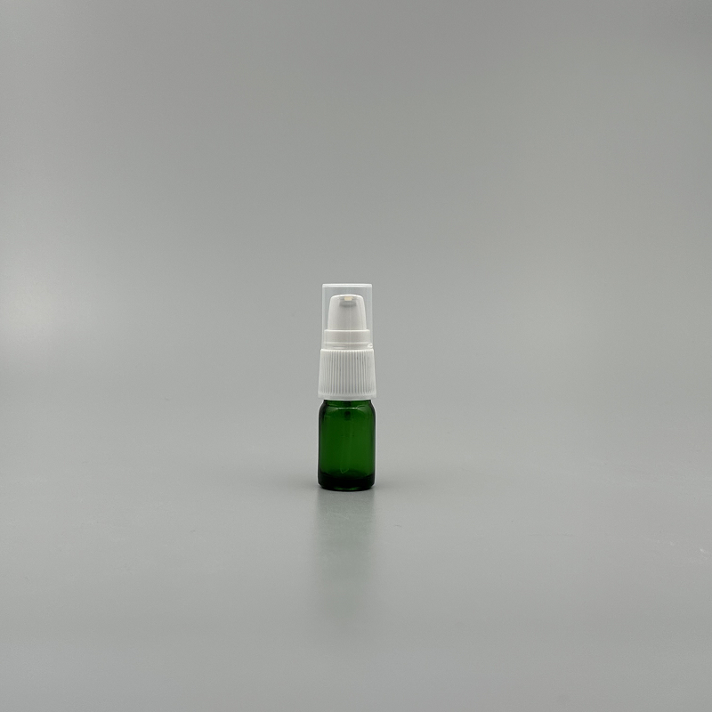 精油壓瓶 進口 綠色 白壓頭 5ml YB