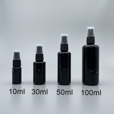 紫晶噴瓶 黑噴頭 10ml