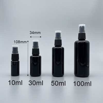紫晶噴瓶 黑噴頭 30ml