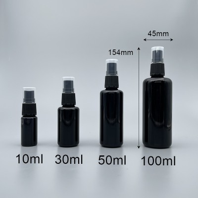 紫晶噴瓶 白噴頭 100ml