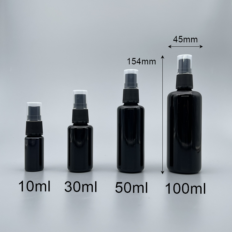 紫晶噴瓶 黑噴頭 100ml