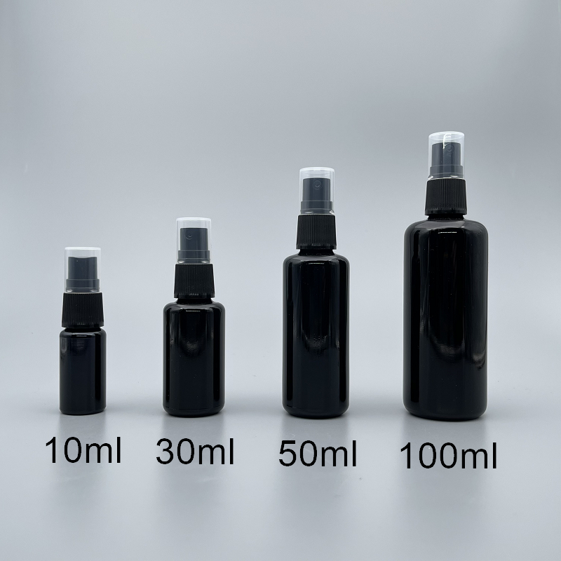 紫晶噴瓶 黑噴頭 100ml