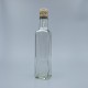 鋁蓋瓶 黑蓋 四角油瓶 透玻 250ml