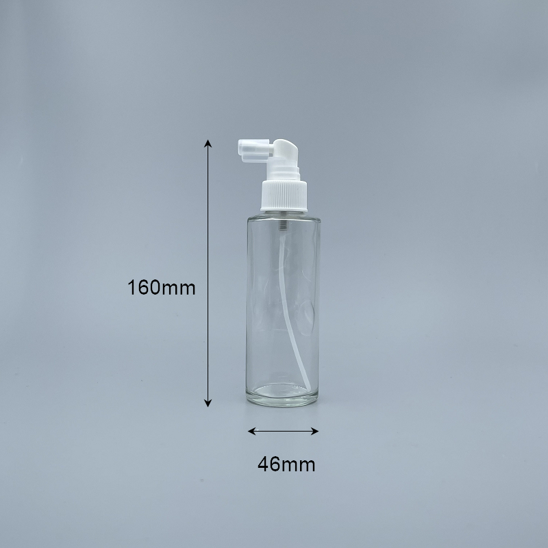 噴瓶 透玻 長噴嘴 120cc L-1208