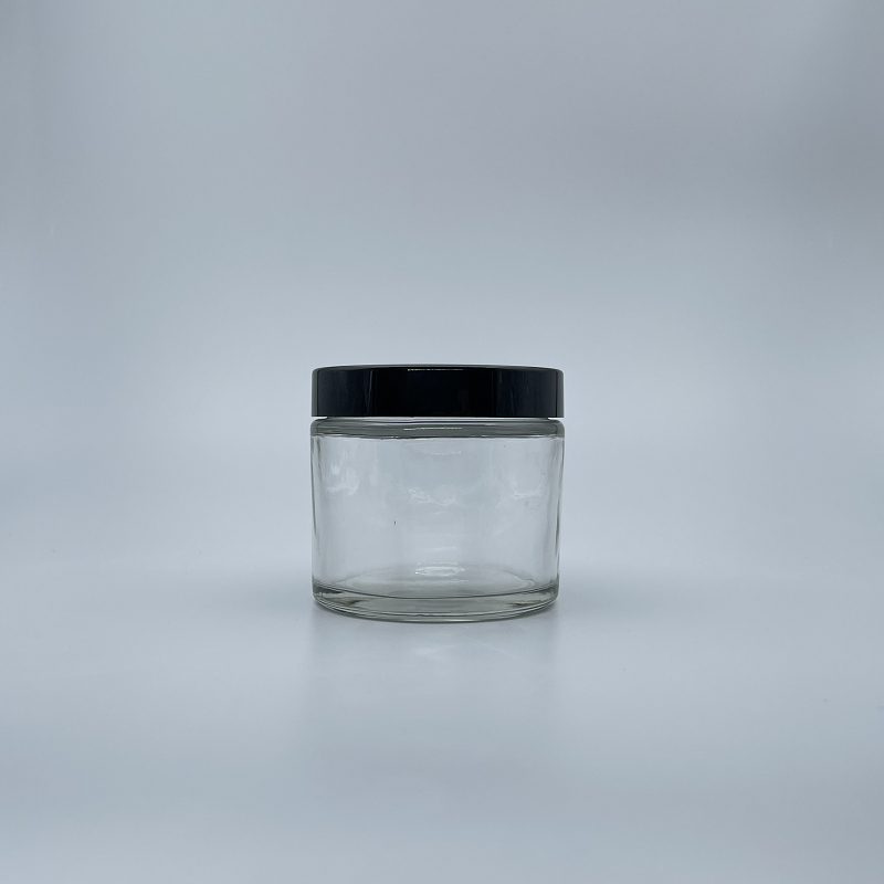 黑蓋玻璃盒 250g C-2550 滿容量280ml