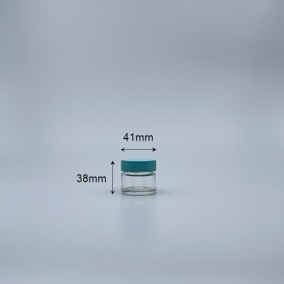 透玻綠蓋 15ml 鐵氟龍蓋+輕量瓶