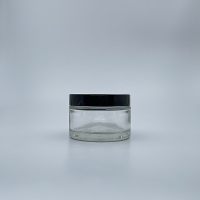 黑蓋玻璃盒 150g C-1550 滿容量180ml