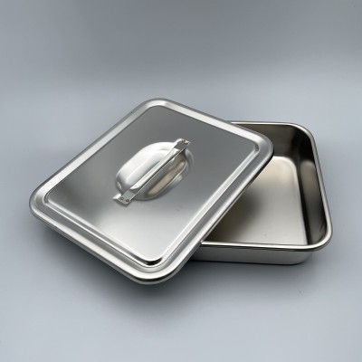 白鐵盒 便當式 (中) 25*21*高5cm