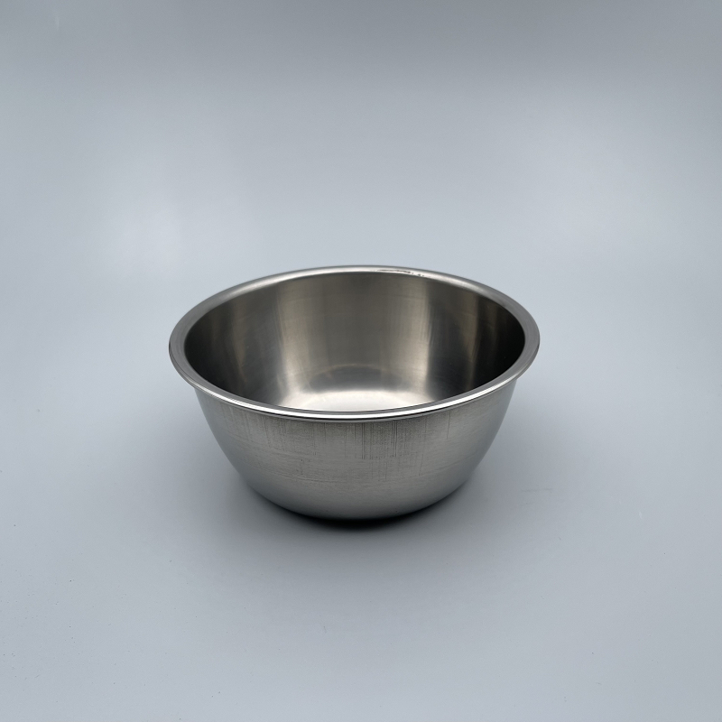 白鐵碗 深盆 16cm