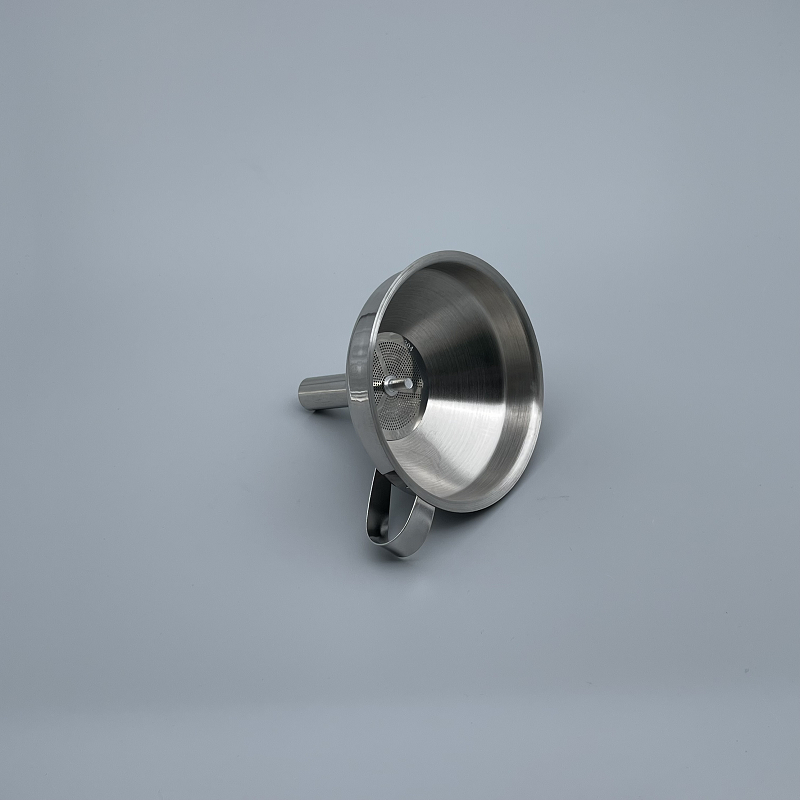 漏斗 白鐵附濾網 11cm