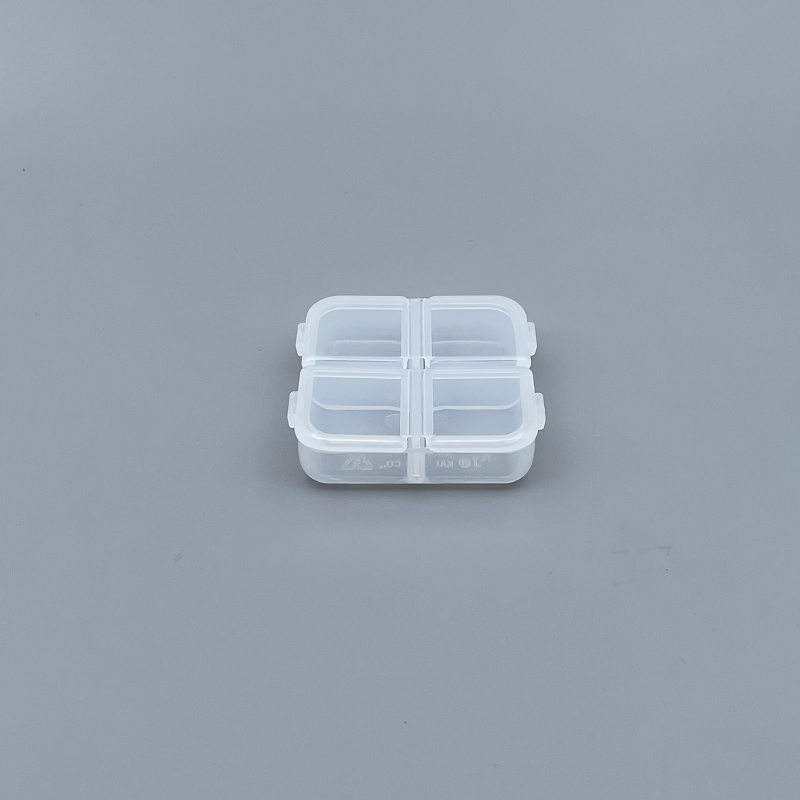 收納盒 K945 4格盒 64*60*18mm