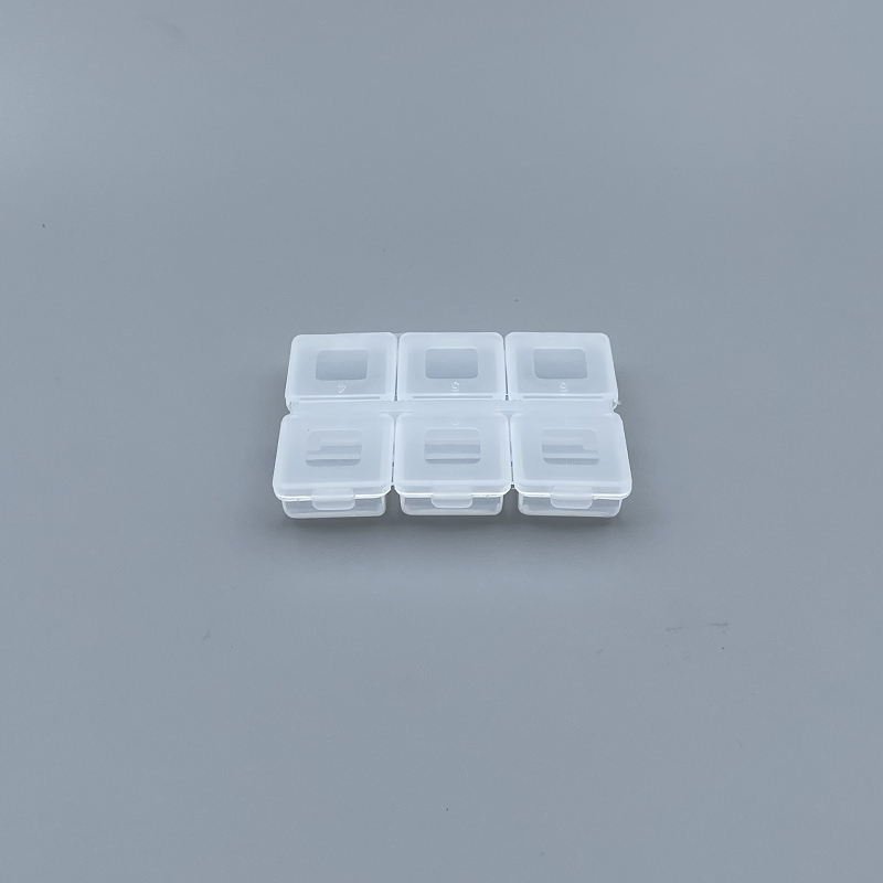 收納盒 K802 6格藥盒 84x60x18mm