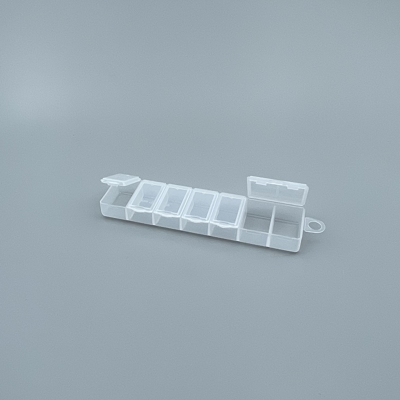 收納盒 K803 7小格 154x38x20mm