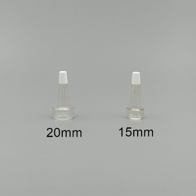 膠帽 PVC料 大 附小白蓋 20mm瓶口Vial用