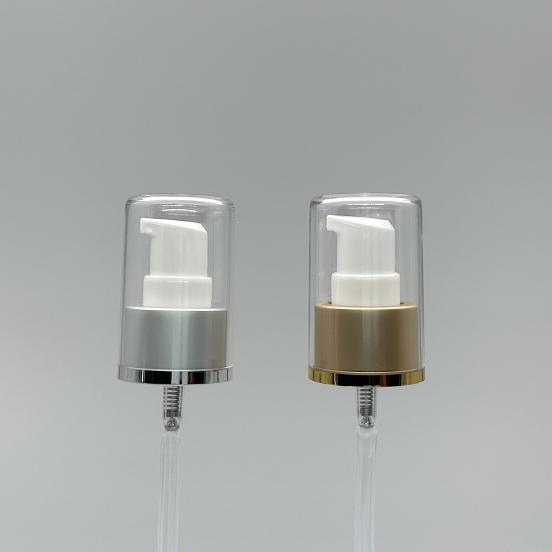 壓頭 附蓋 24/410 霧銀中束+蓋滾銀邊