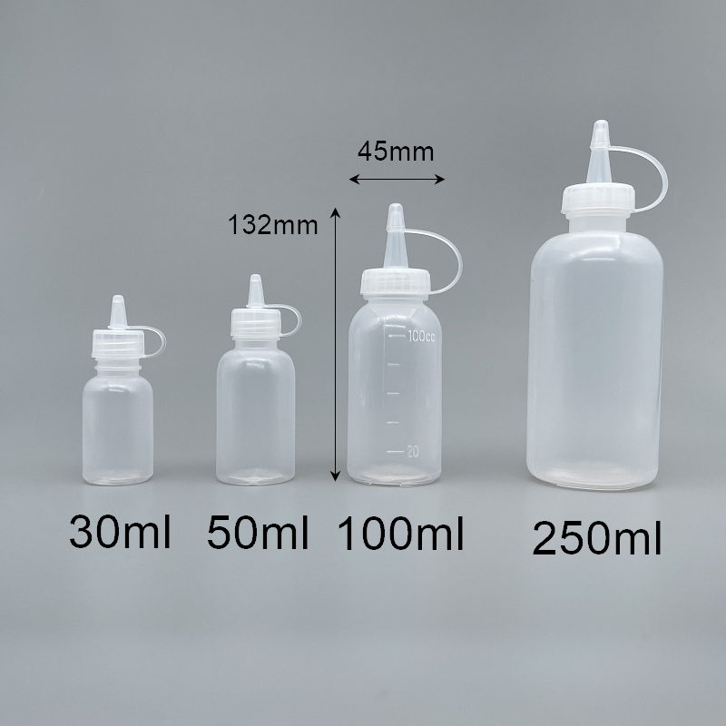 滴瓶 本色蓋 100cc NQ-100 (T-05)