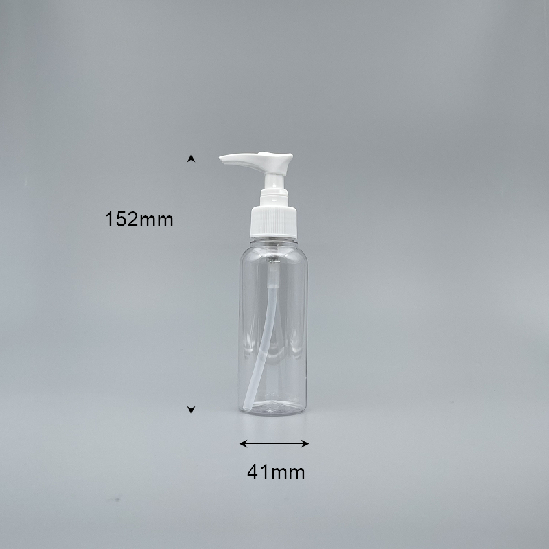 壓瓶 PETG 100cc 綠色身本色壓頭 TR-100