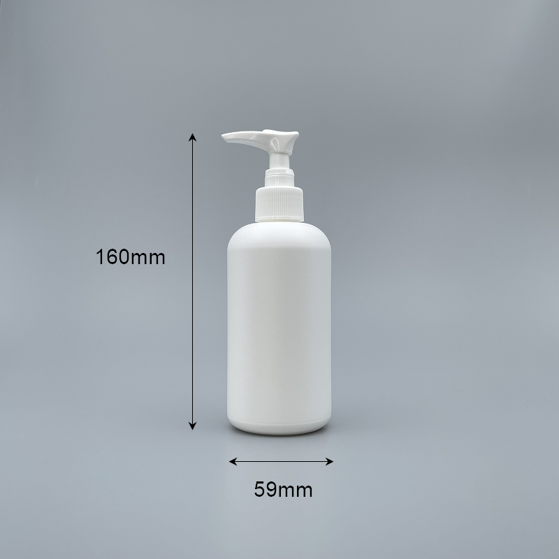 壓瓶 PE 250ml 白色 S-250 金色壓頭