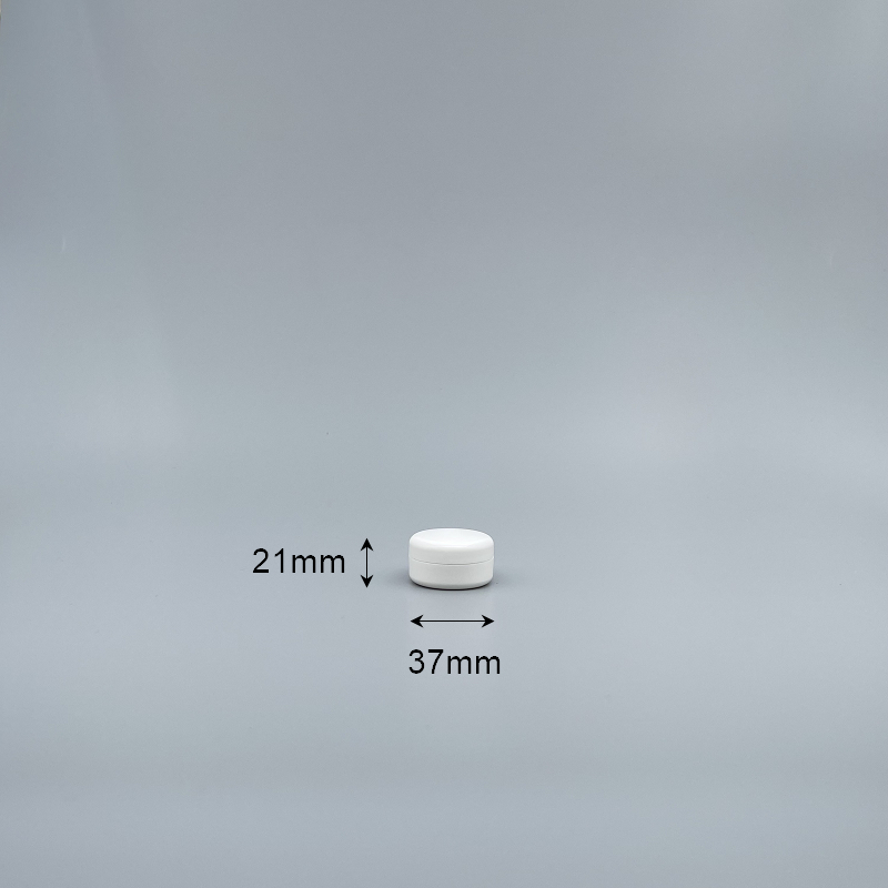 高級盒 PP料 10g 白/白 V-1080