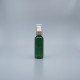 壓瓶 附蓋霧金中束 PETG 100ml 綠身 TR-100