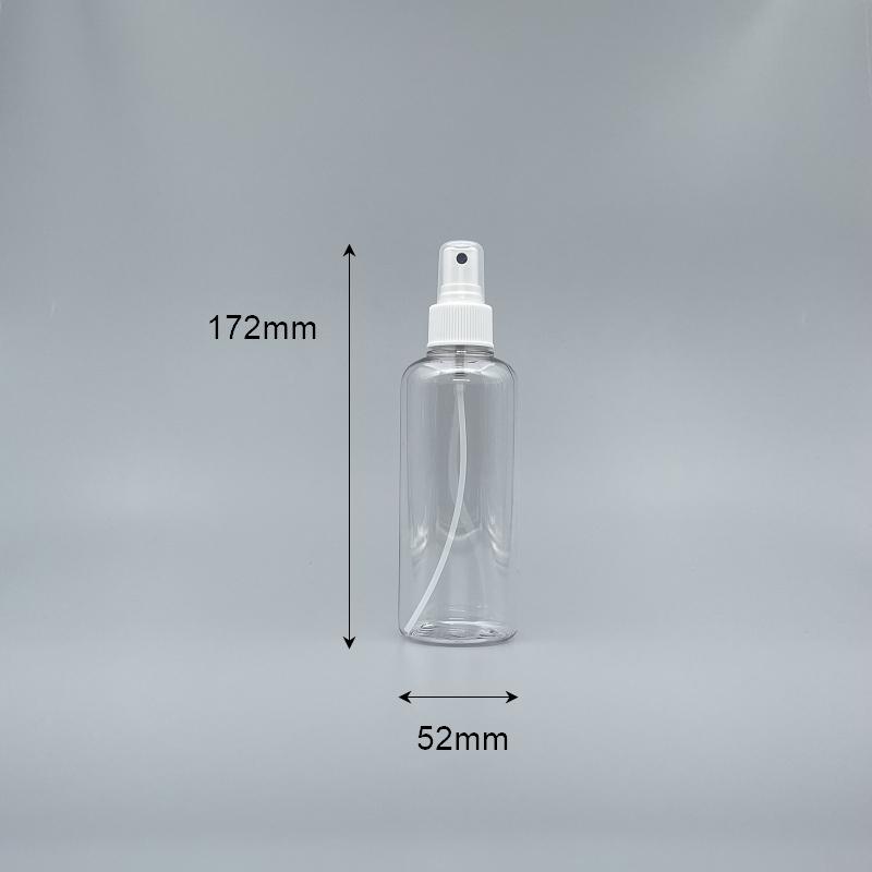 噴瓶 PETG 200ml 透明身 銀噴頭 TR-200